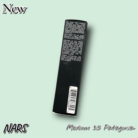 NARS Natural Radiant Longwear Foundation – Medium 3.5 Patagonia – 1 fl oz / 30 m - Picture 3 of 8